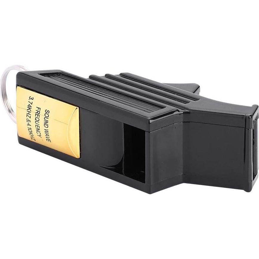 Silbato Bnineteenteam para Árbitro y Entrenamiento - Negro/Dorado