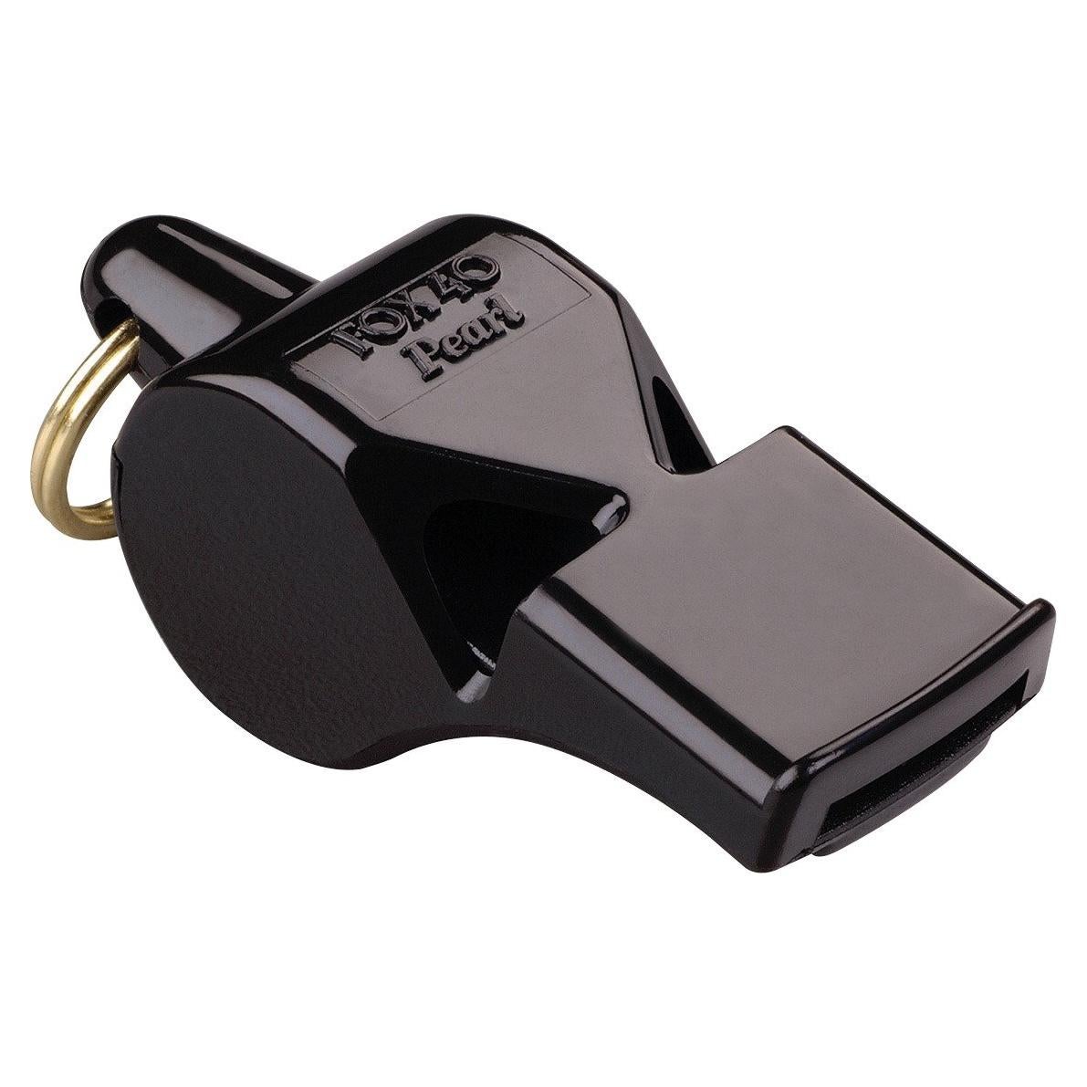 Silbato de Seguridad Fox 40 Pearl Negro - 90 dB