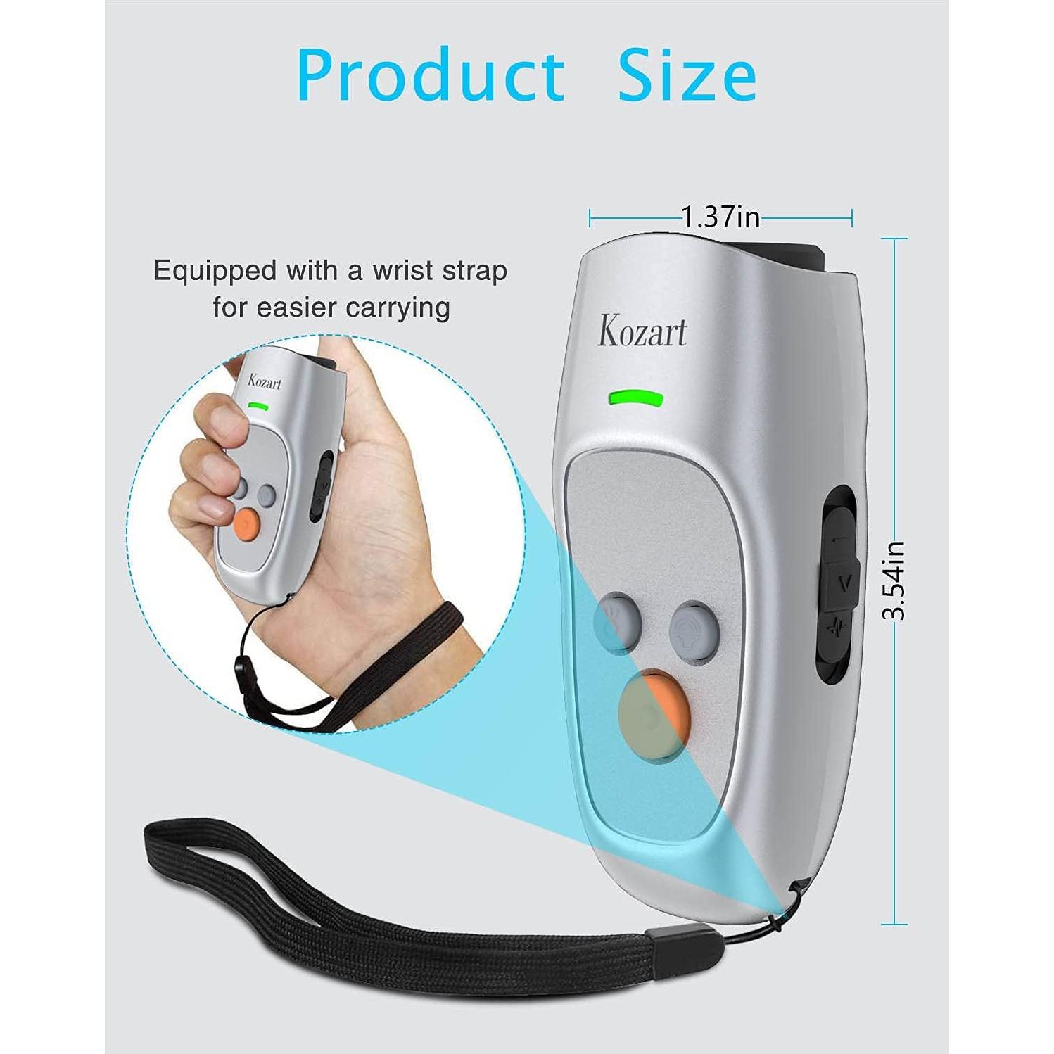 Dispositivo de Control de Ladridos Kozart, Ultrasonido 5m