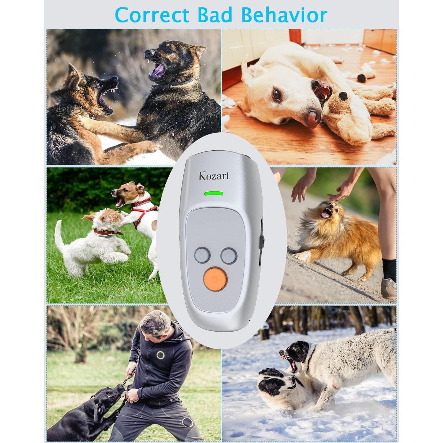 Dispositivo de Control de Ladridos Kozart, Ultrasonido 5m