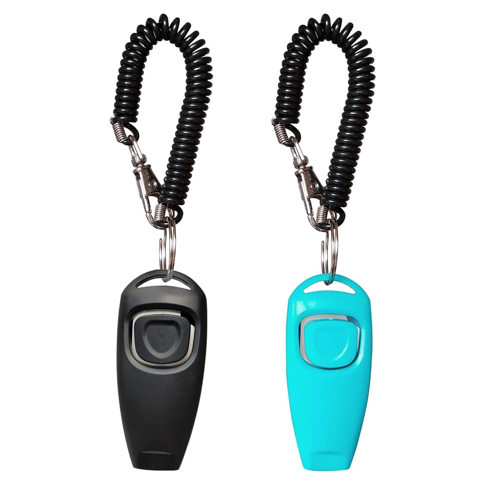 Silbato Clicker para Entrenamiento de Mascotas HoAoOo - 2 Piezas