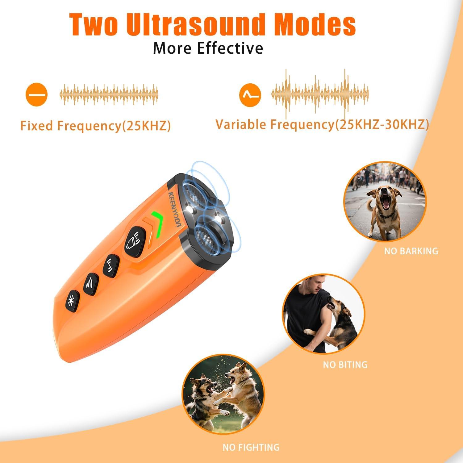 Dispositivo Antiladridos Ultrasonido KEENYODA KY-U57, 7 Modos