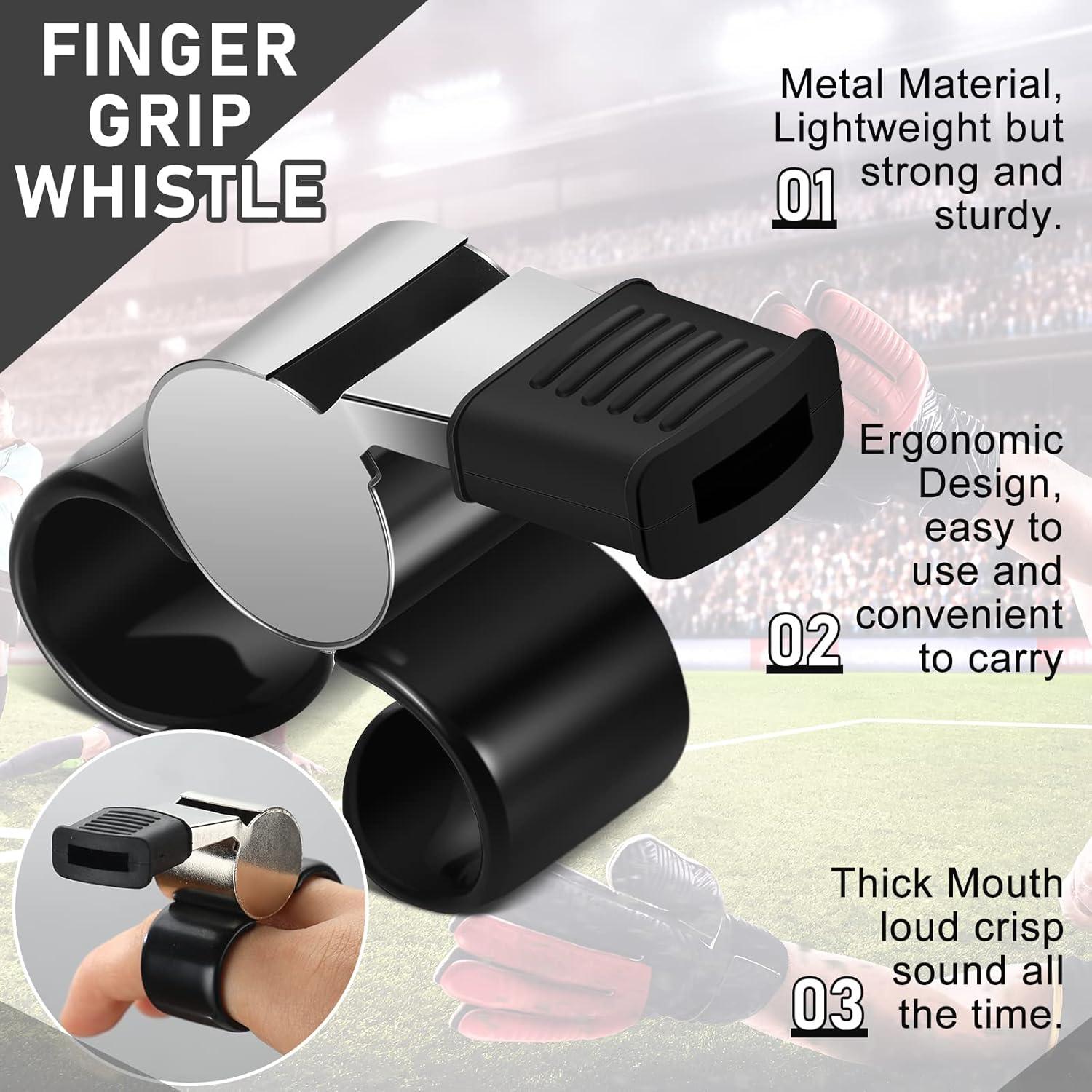 Silbato de Dedo Kathfly 2 Piezas con Mangas de Goma