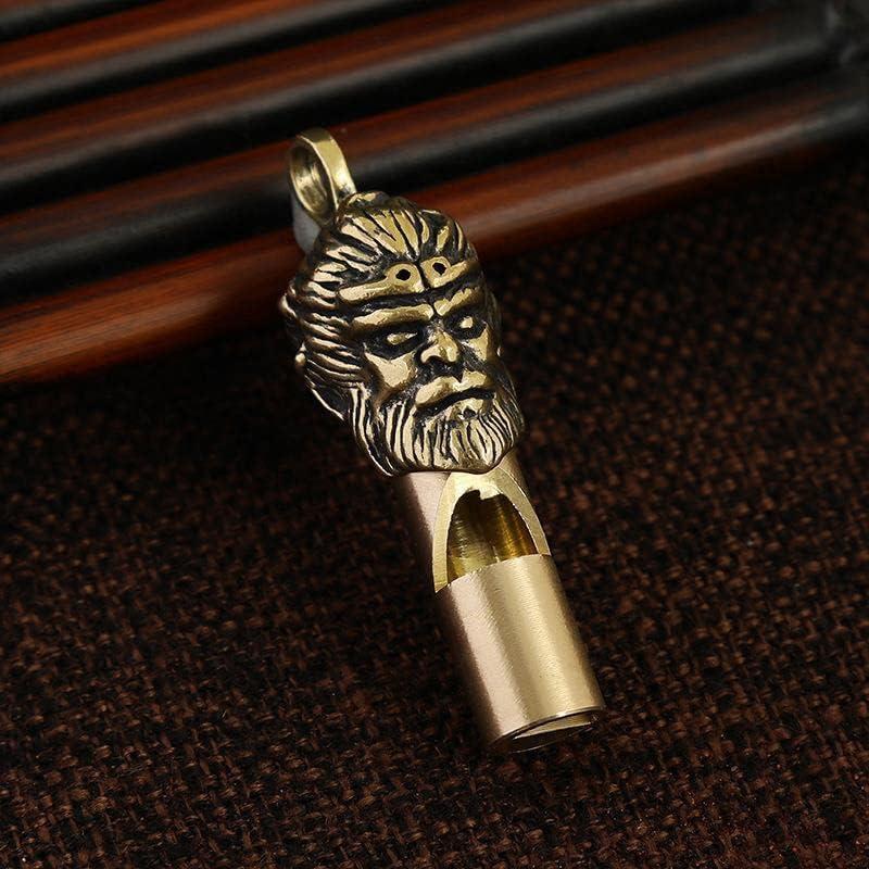 Collar Colgante Silbato Dragón Comimark - 3 Piezas de Latón