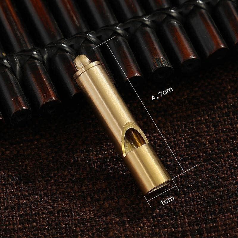 Collar Colgante Silbato Dragón Comimark - 3 Piezas de Latón