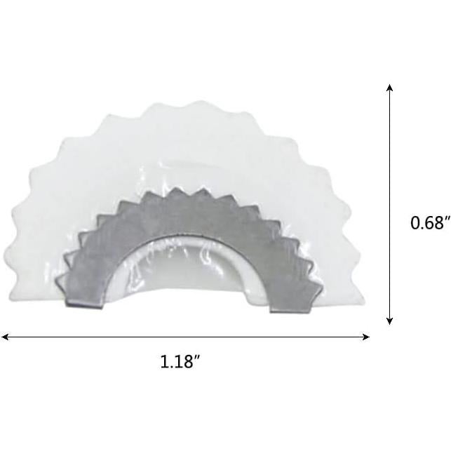 Silbatos de Pájaro Yahpetes 2 Pcs Originales de Metal y Papel