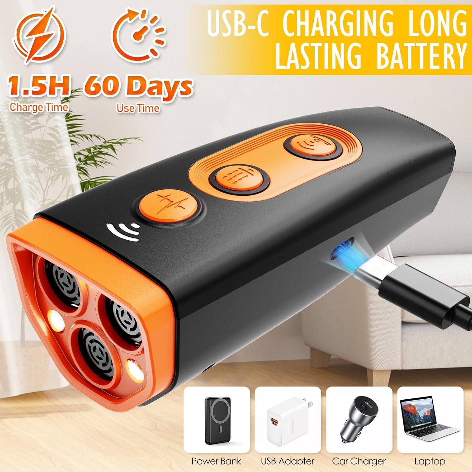 Dispositivo Anti Ladridos 5 en 1 Petralux - Rango 10.67m