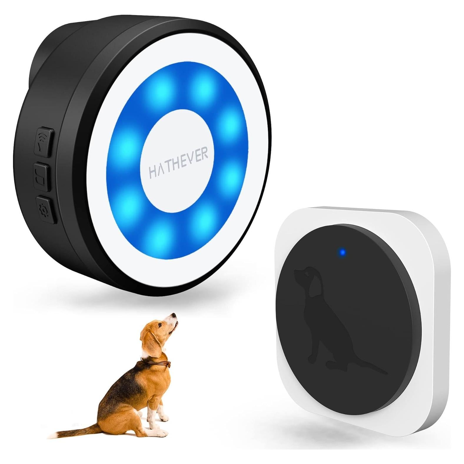 Timbre Inalámbrico para Perros HATHEVER con 20 Tonos y 1000 Pies