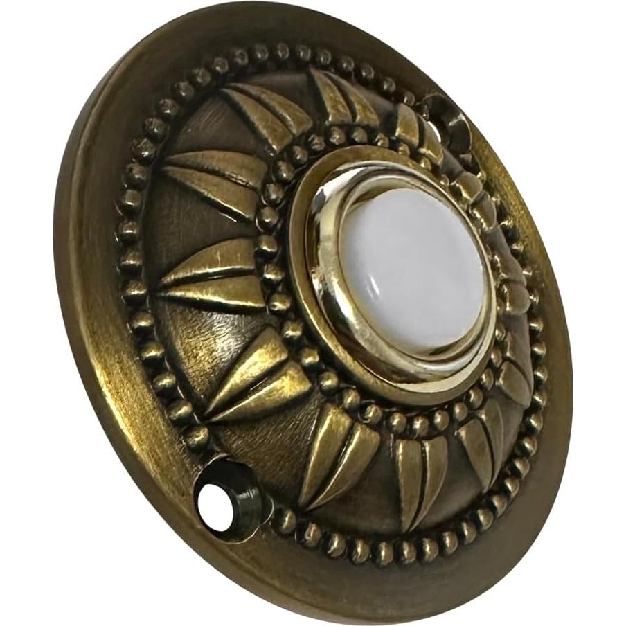 Interruptor de timbre LED WESUA de hierro 58mm cableado