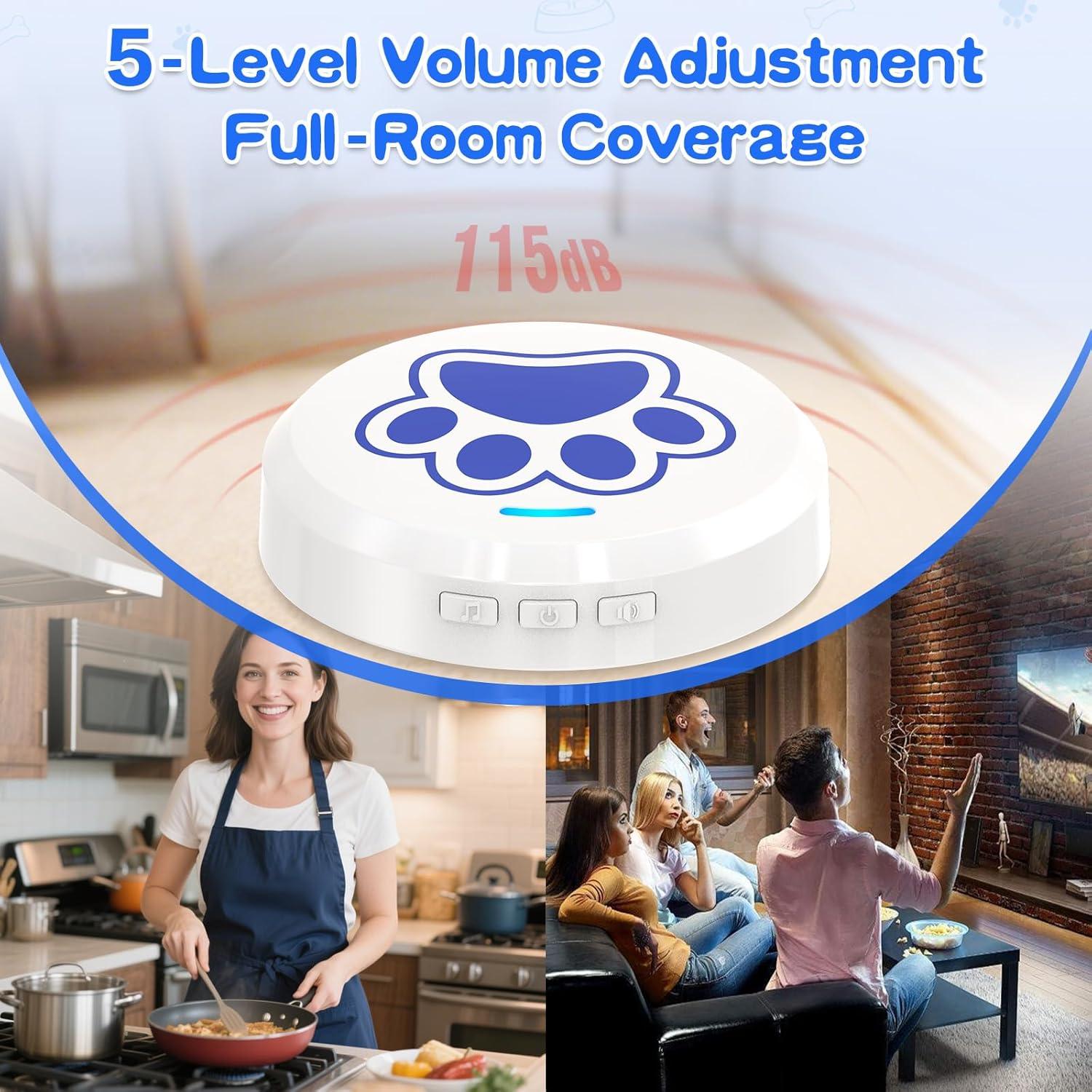 Campanas de Entrenamiento para Perros ChunHee - 28 Sonidos Ajustables