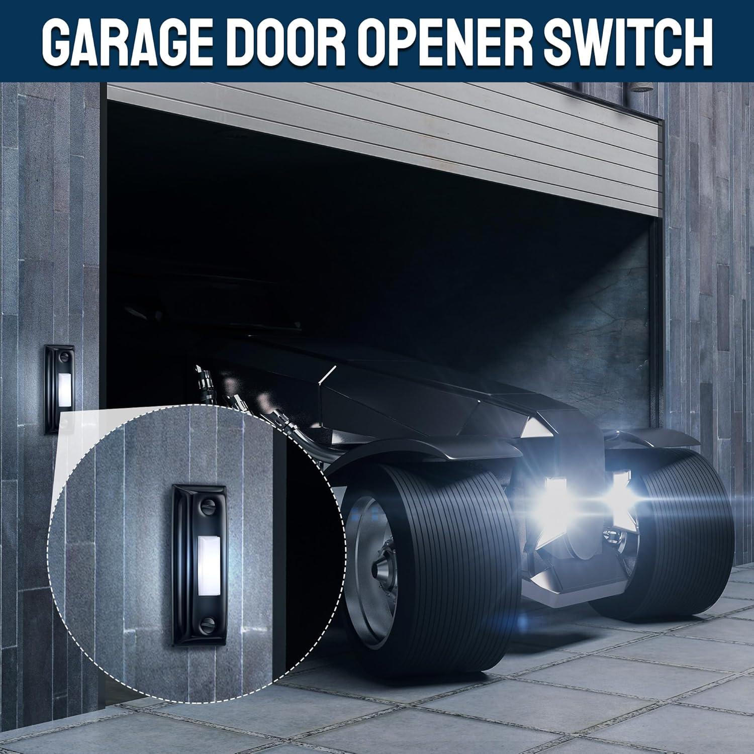 Botón de Timbre de Metal Dreyoo con Luz LED - Negro