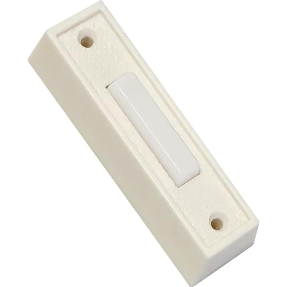 Botón de Timbre LED WESUA Blanco Interruptor de Pared 24V