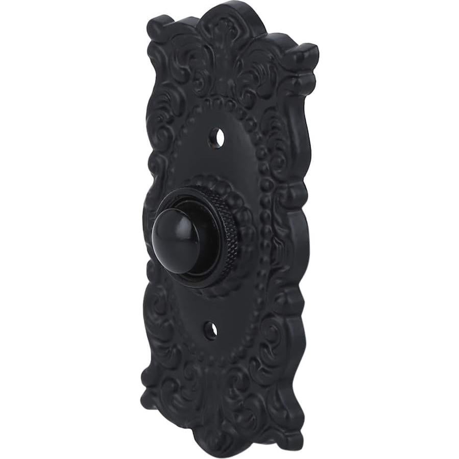 Timbre de Puerta A29 Vintage Negro con Cable 10.32 cm x 8.57 cm