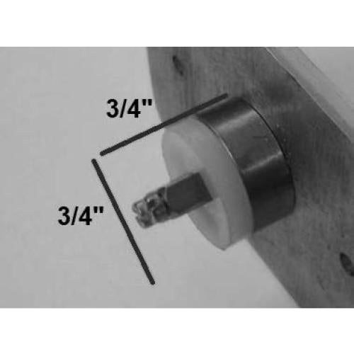 Timbre de Puerta A29 Vintage Negro con Cable 10.32 cm x 8.57 cm