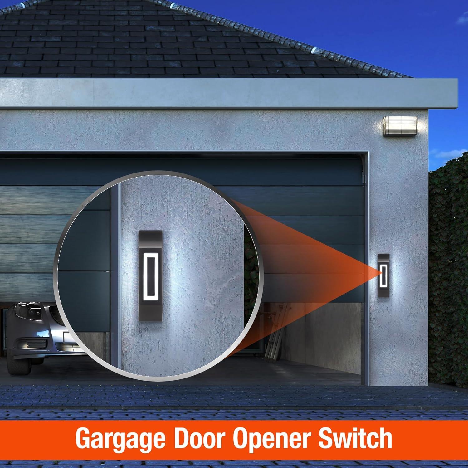 Botón de Timbre de Metal Enhon con Luz LED - Impermeable