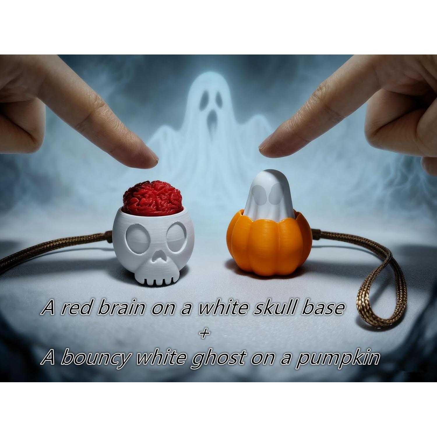 Clickers Fidget Calavera y Fantasma GUANGZHOU 2 Pcs Alivio Estrés