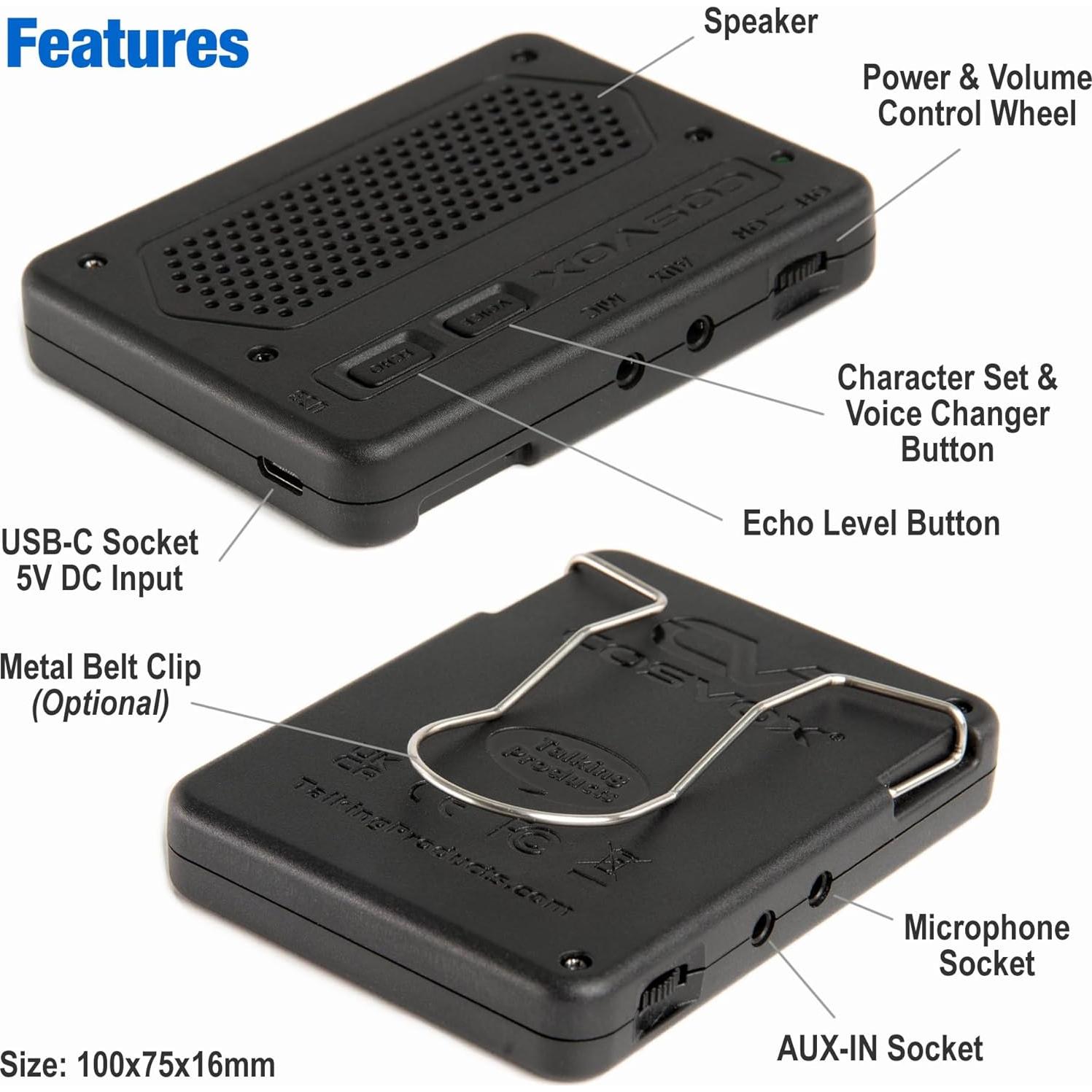 Módulo de Sonido Bluetooth COSVOX para Cosplay 16MB