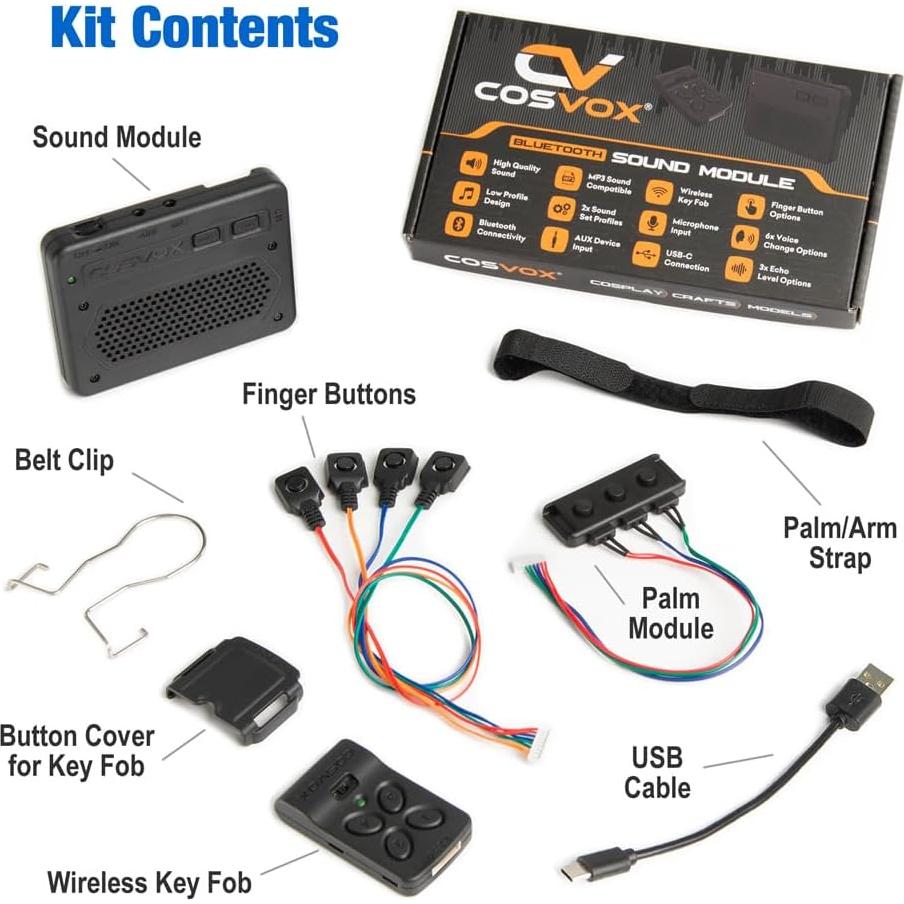 Módulo de Sonido Bluetooth COSVOX para Cosplay 16MB