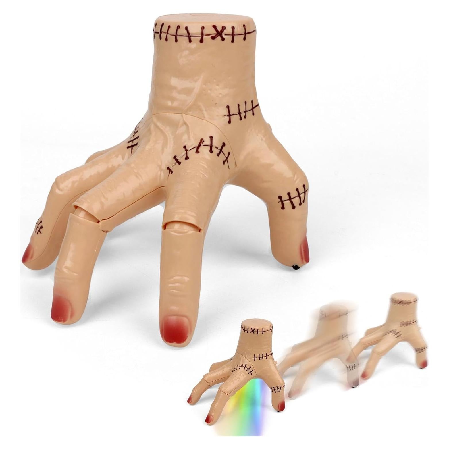 Mano que Se Arrastra Kodvinp con Luz y Sonido - Accesorio Halloween