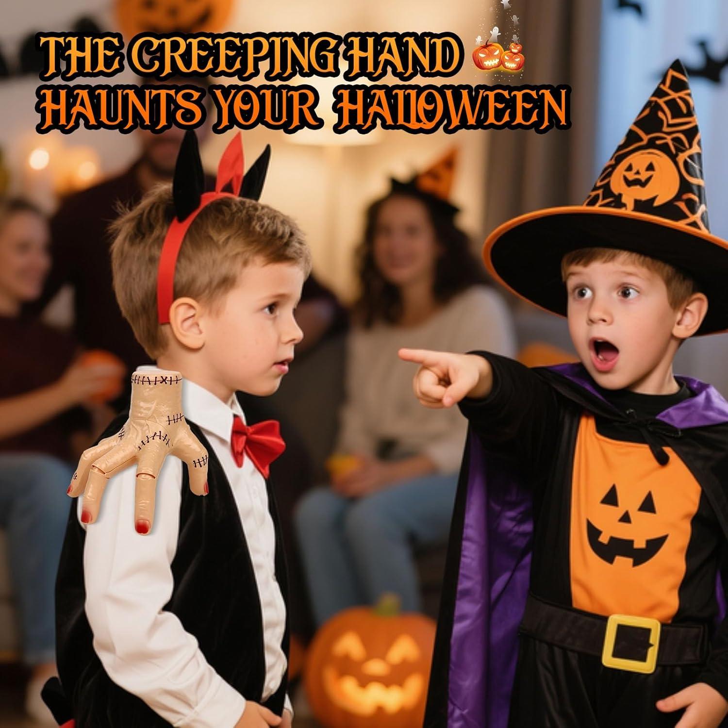 Mano que Se Arrastra Kodvinp con Luz y Sonido - Accesorio Halloween