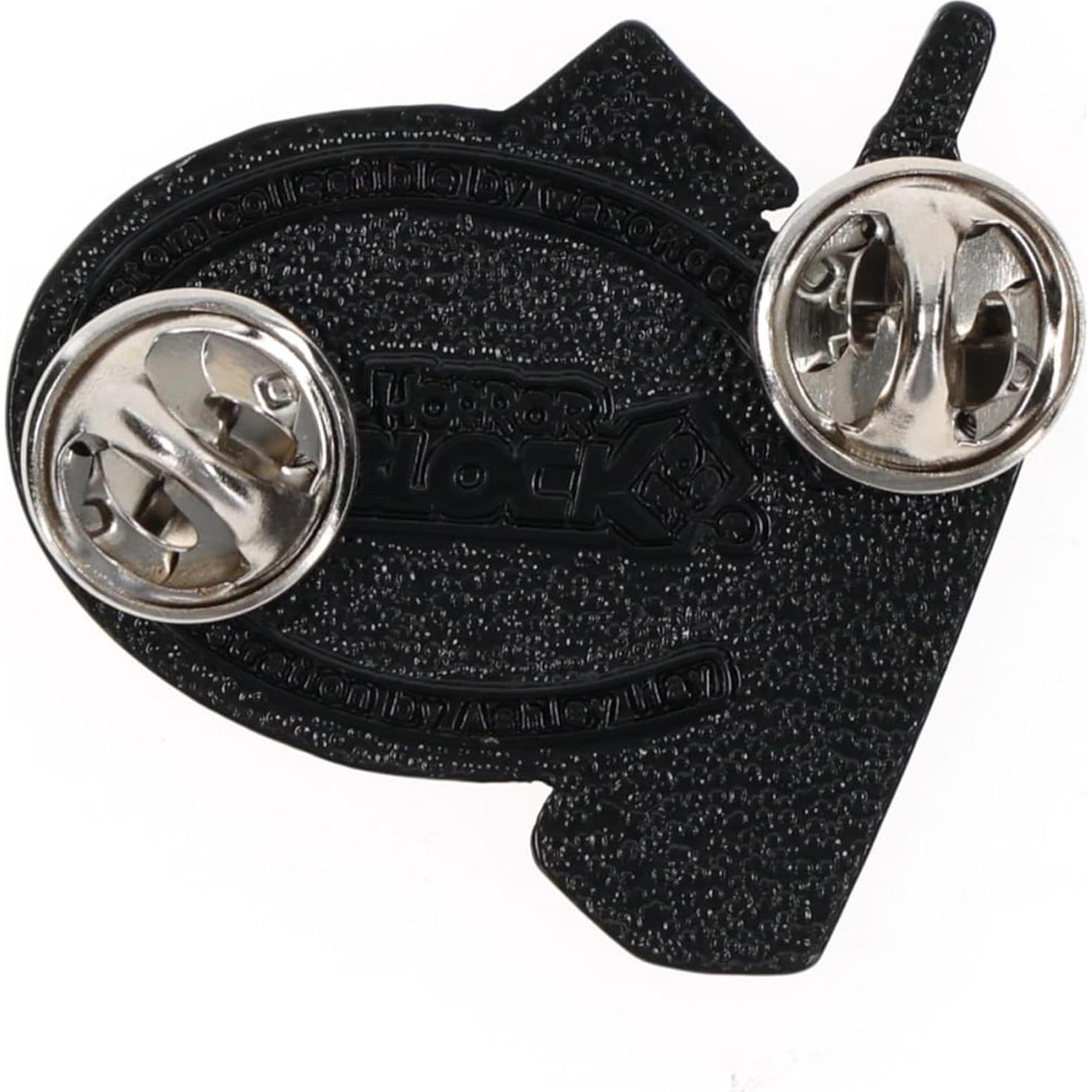 Pin de Esmalte Scream - Teléfono con Frase de Terror