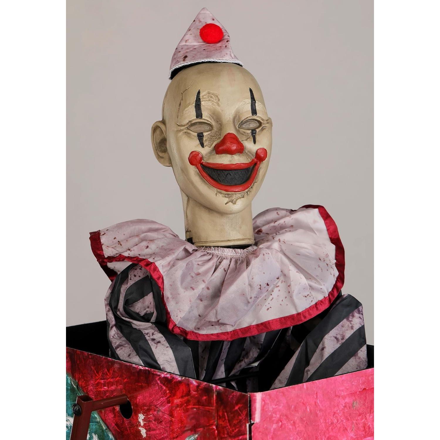 Rueda de la Fortuna Malévola de Payaso Animatrónico 190cm