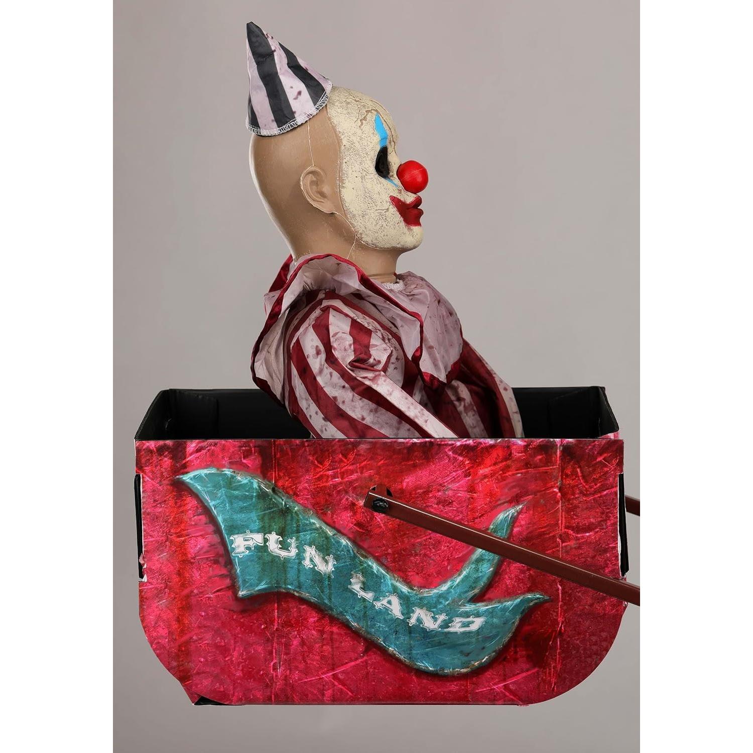 Rueda de la Fortuna Malévola de Payaso Animatrónico 190cm