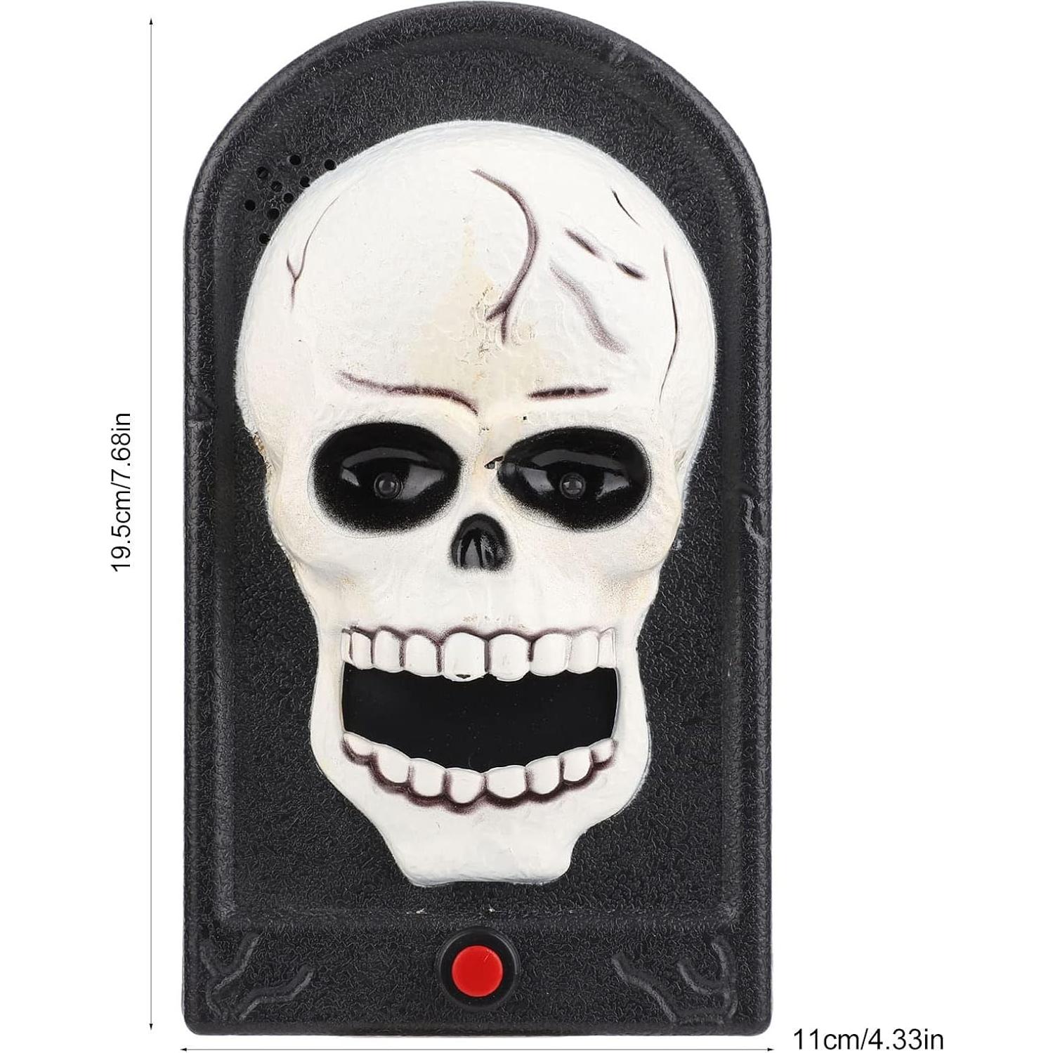 Timbre de Horror Drfeify con Luz y Sonido para Halloween