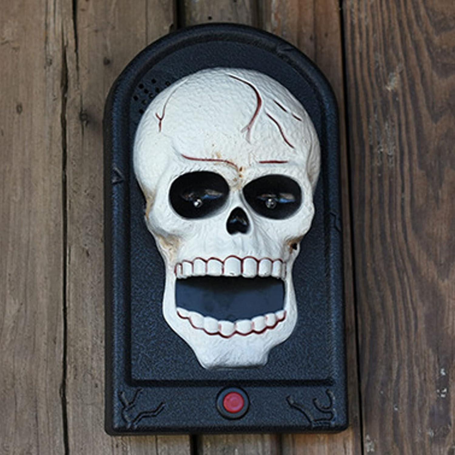 Timbre de Horror Drfeify con Luz y Sonido para Halloween