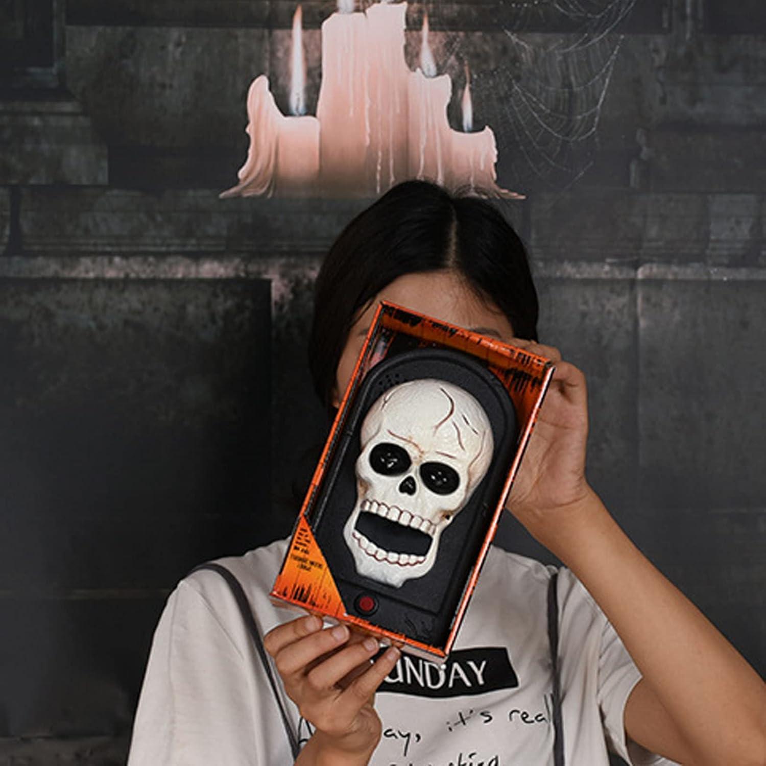 Timbre de Horror Drfeify con Luz y Sonido para Halloween