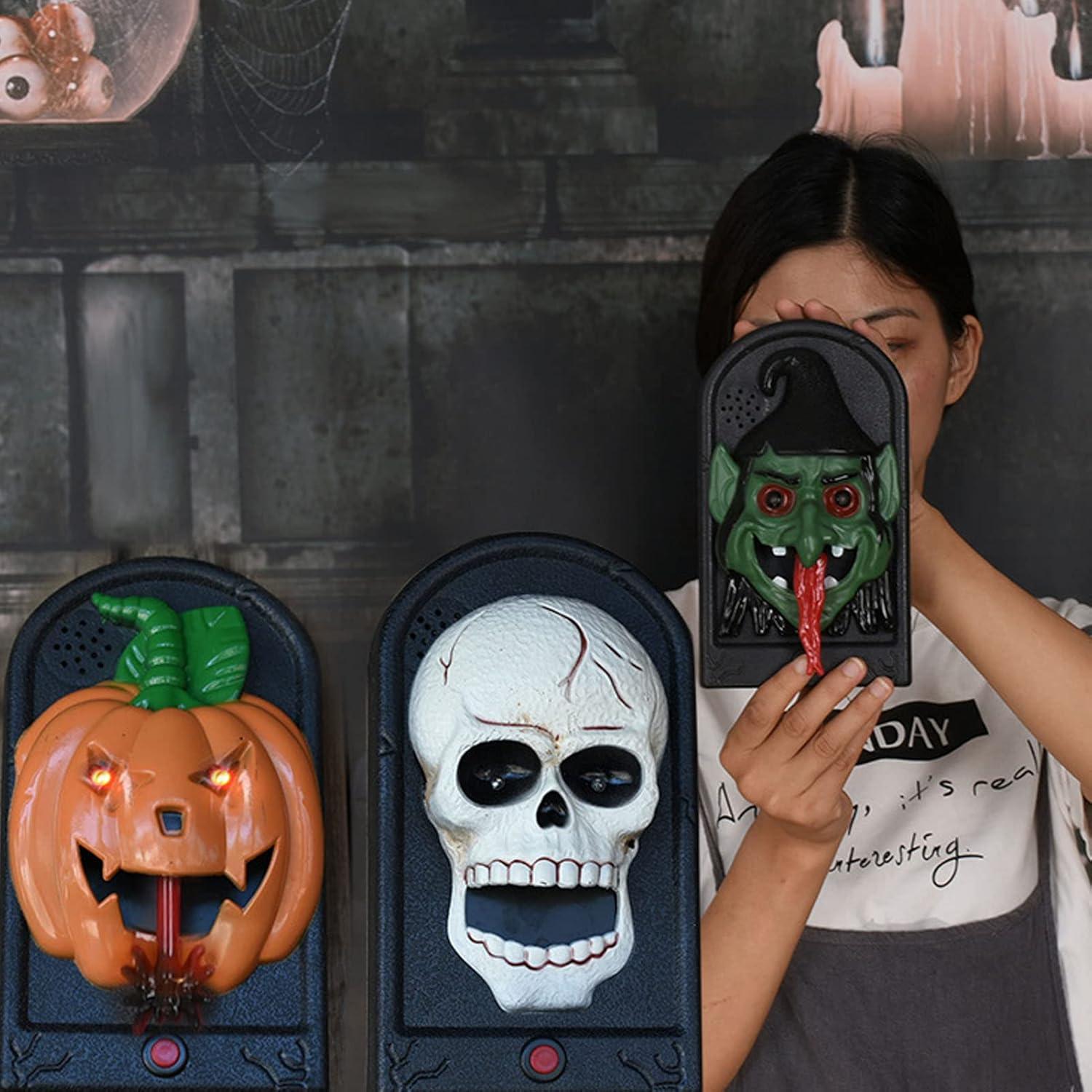 Timbre de Horror Drfeify con Luz y Sonido para Halloween