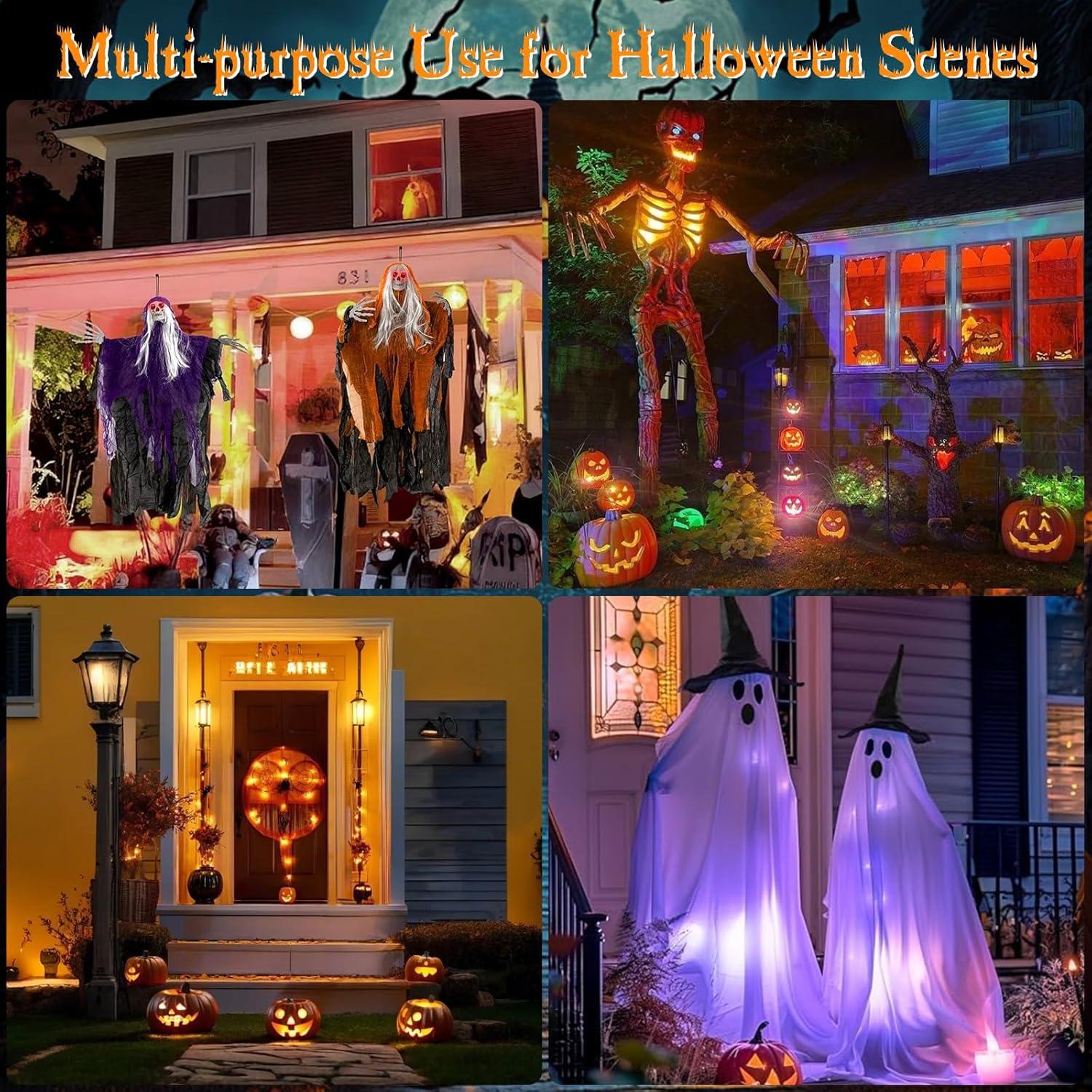 Paquete de 2 Efectos de Sonido Halloween CCBASEBALL con LED