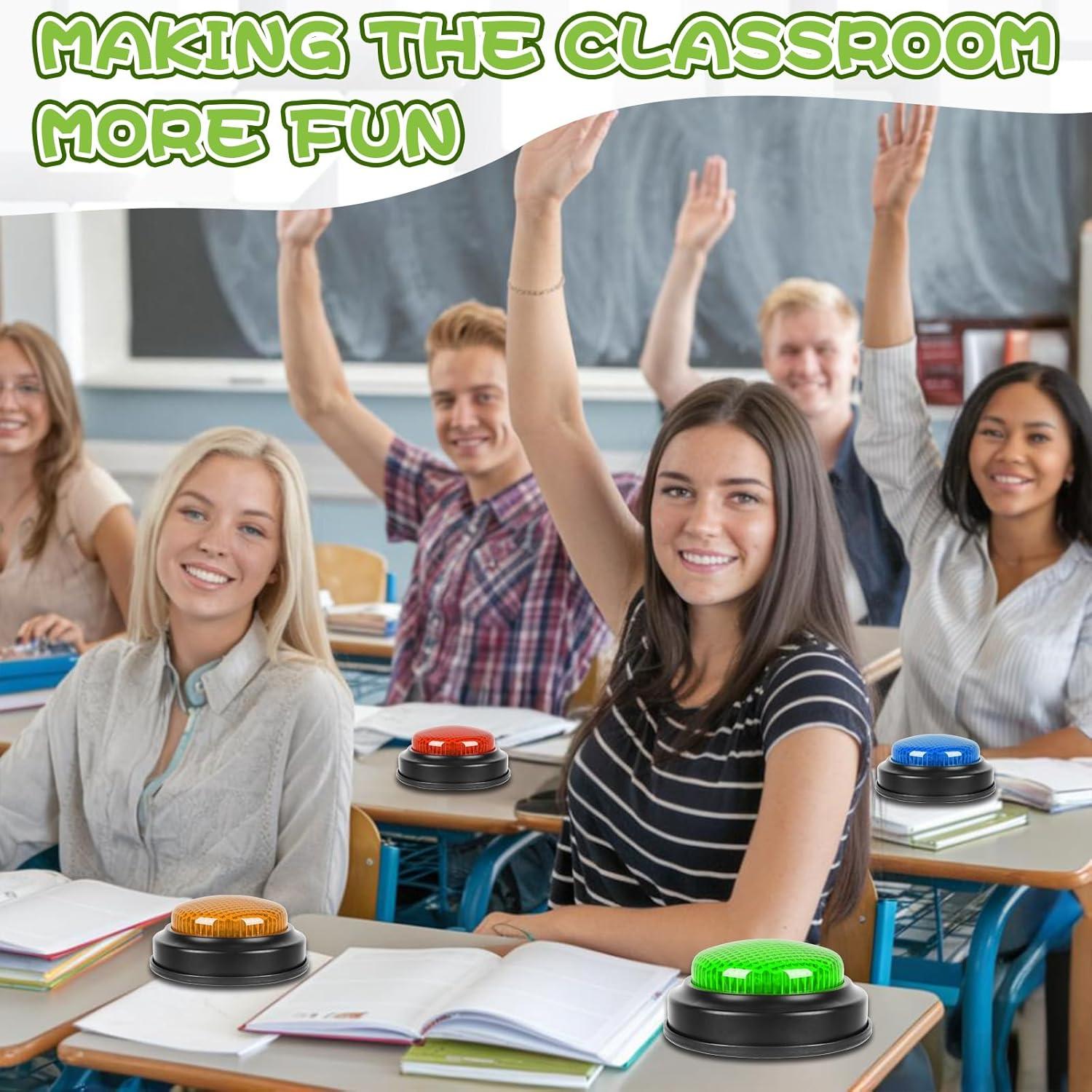 Zumbadores de Juego COZYMATE 4 PCS Multicolor con Sonido