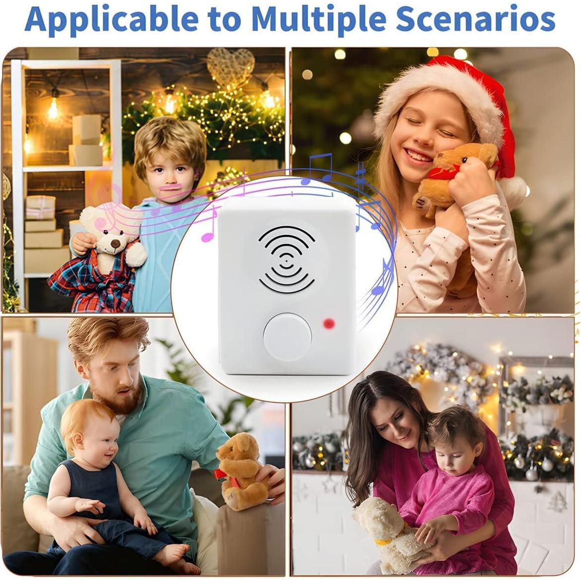 Grabadora de Voz XLW 16 Minutos - Caja de Sonido Blanca