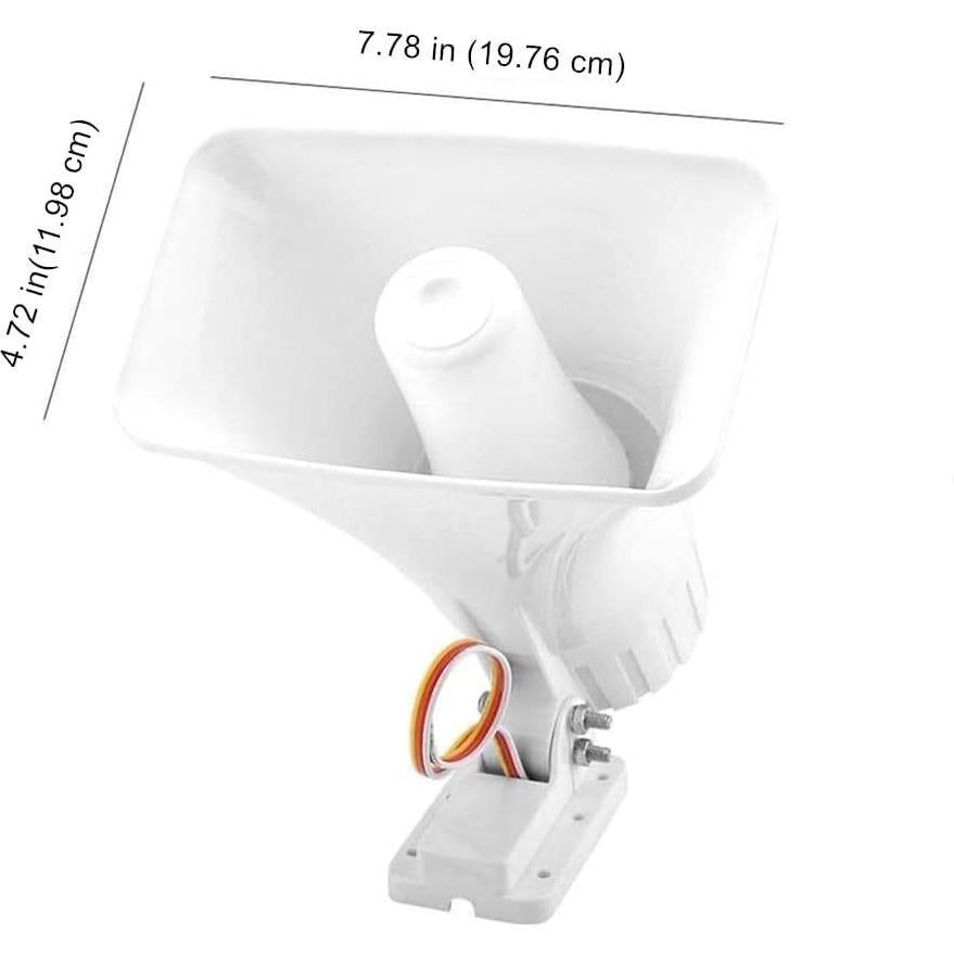 Alarma de Sirena Doble Tono KLLsmDesign 130dB Montaje Pared