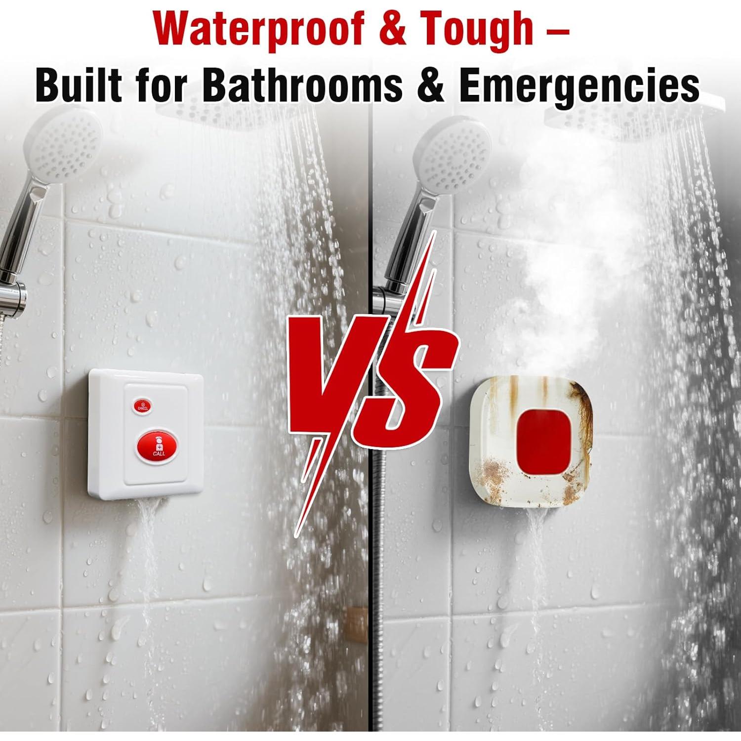 Sistema de Alarma Inalámbrico Daytech con Sirena 120dB y 4 Botones