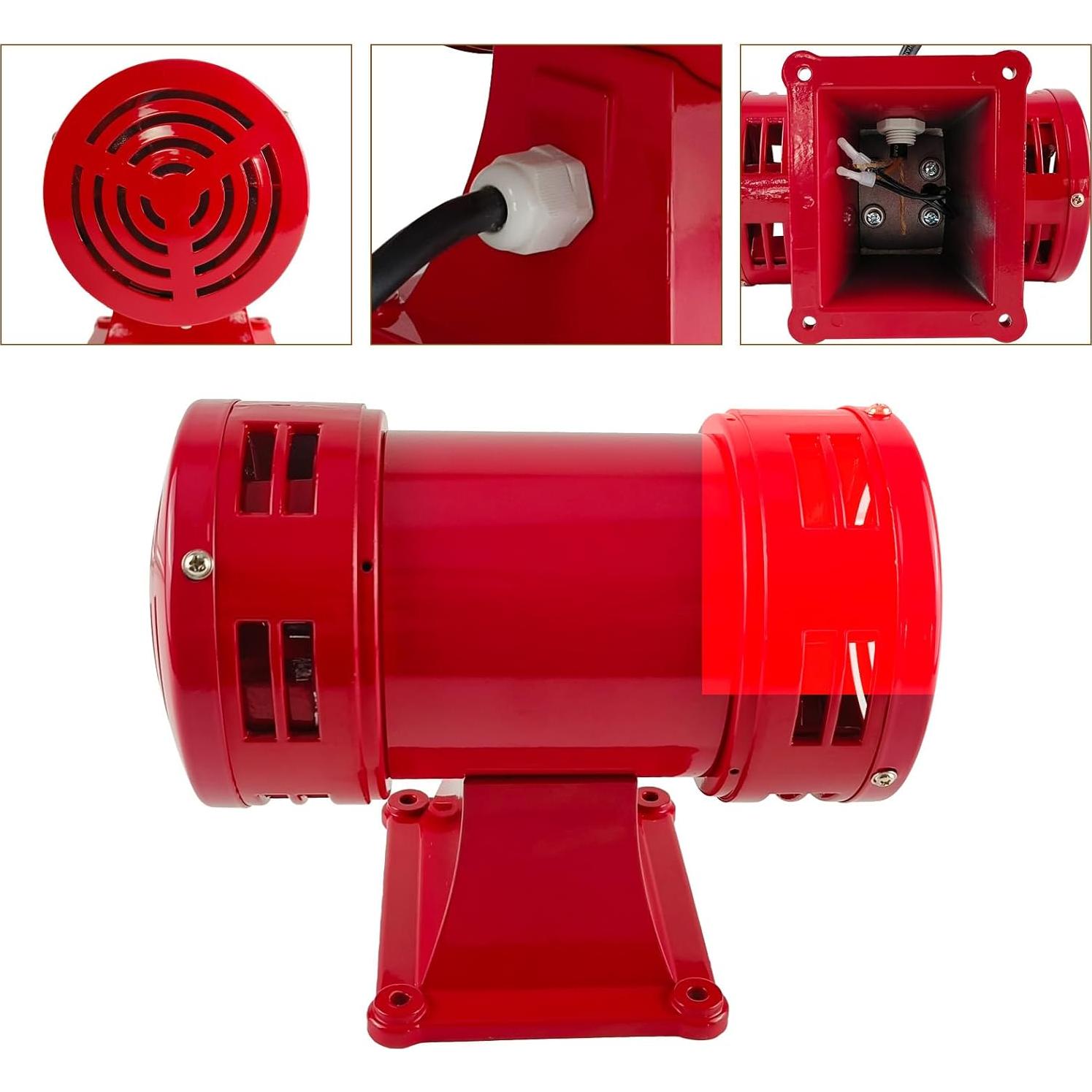 Sirena de Alarma Industrial AeKeatDa MS-490 150dB 3.07kg