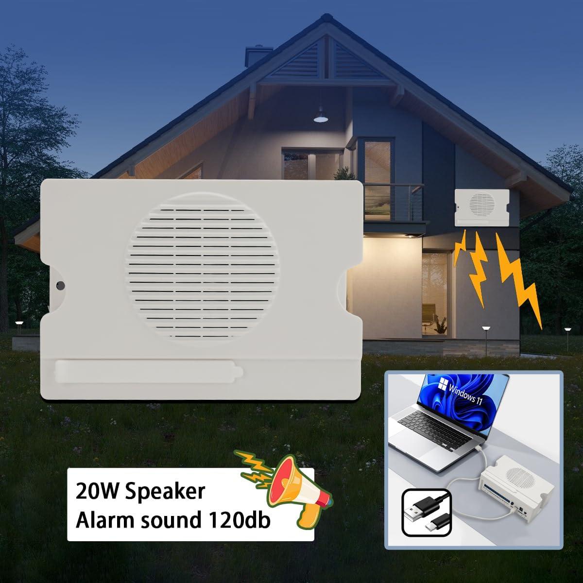 Alarma de Voz Industrial JRGKJCP JR-Y5610 20W 12V