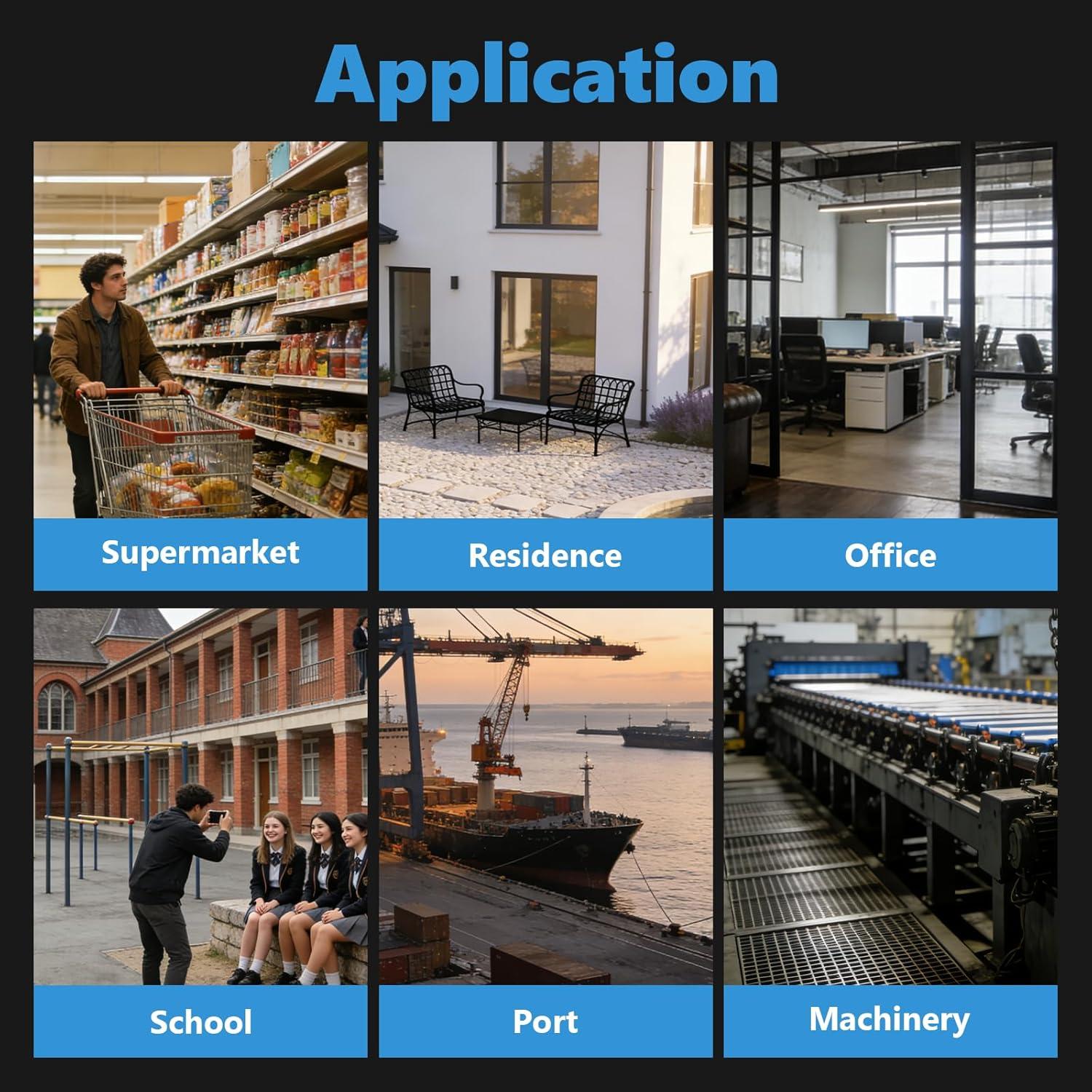 Alarma Sirena Industrial Saladulce 120dB IP65 con Luz Estroboscópica