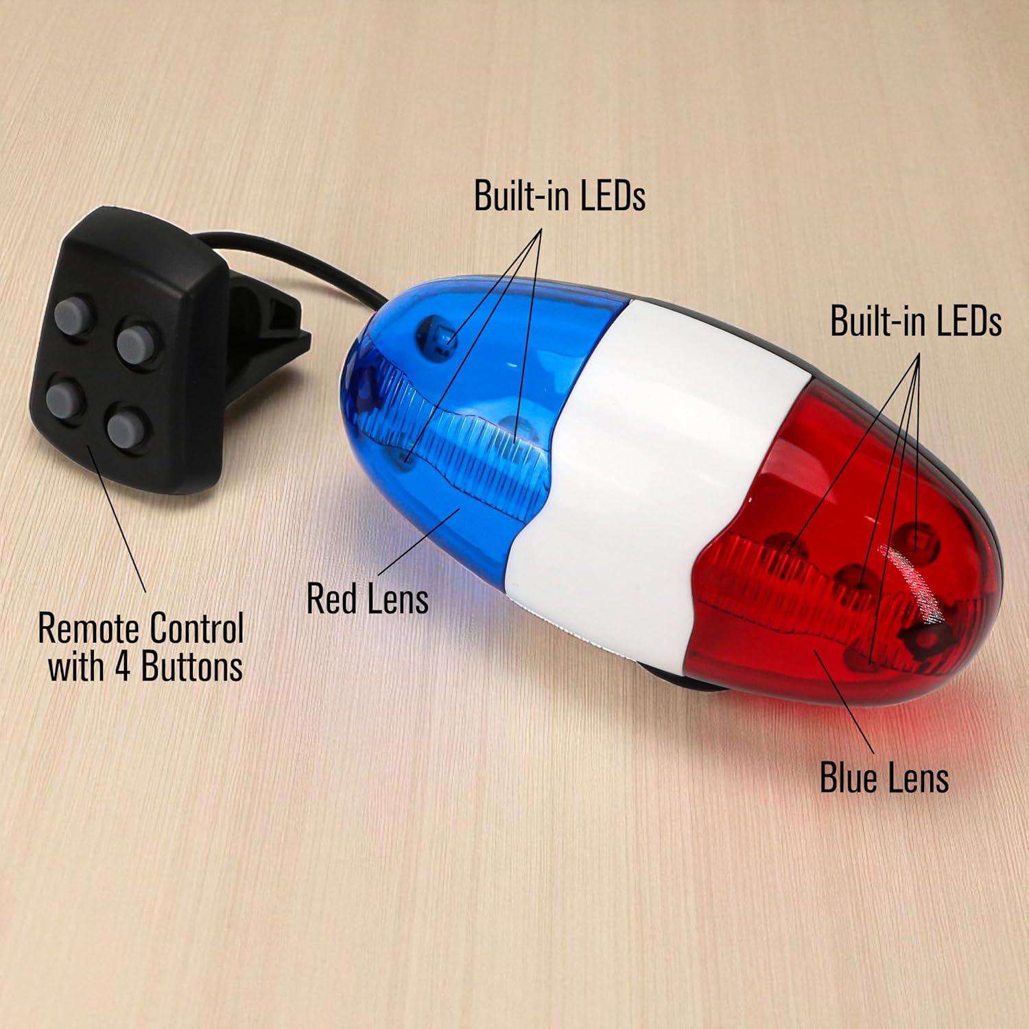 Luces de Bicicleta KH866 con Sirena LED para Niños