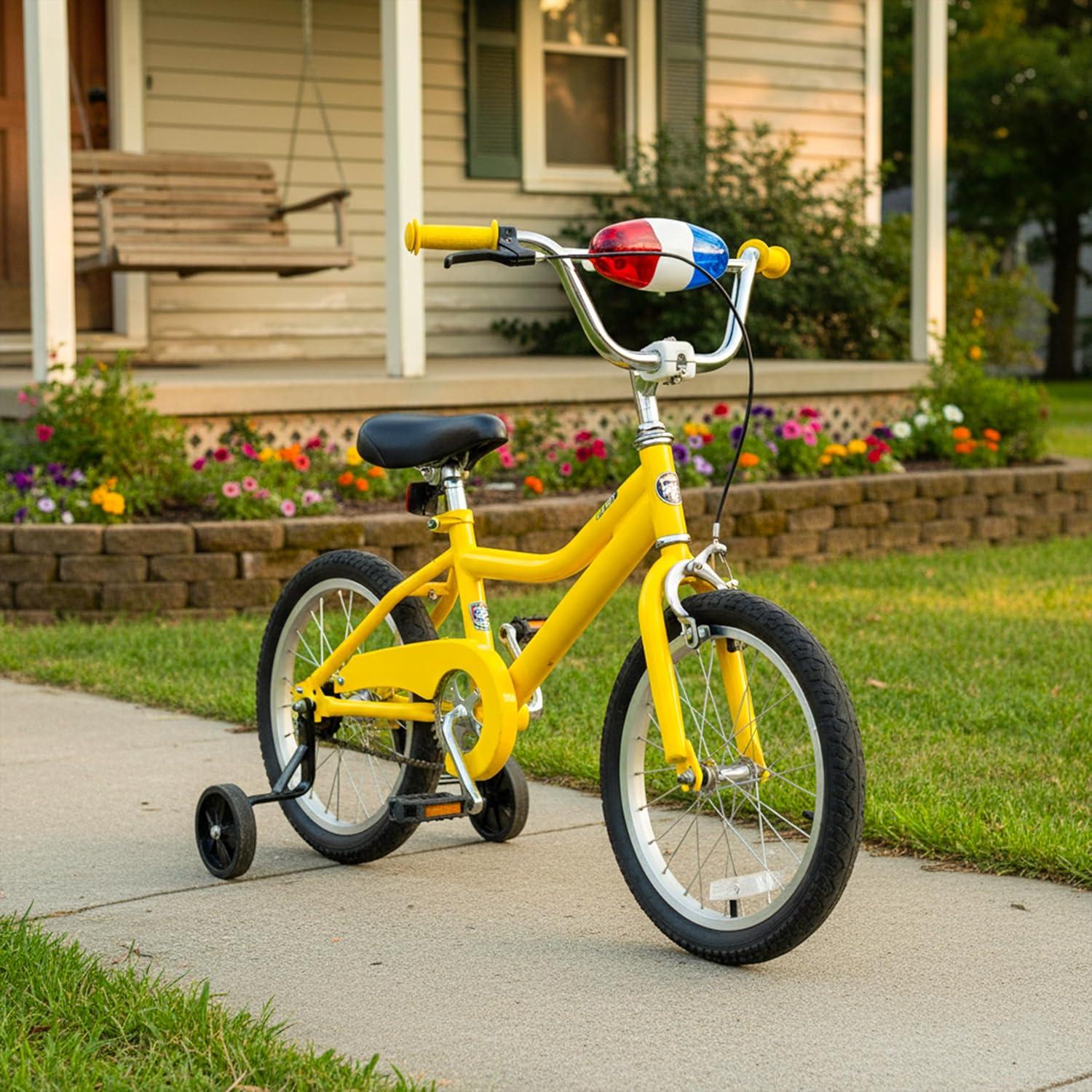 Luces de Bicicleta KH866 con Sirena LED para Niños