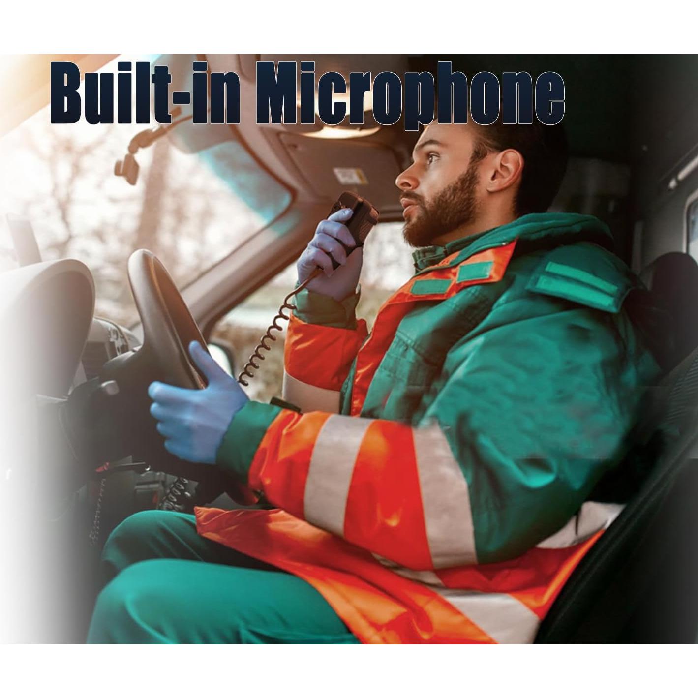 Sirena de Coche Zone Tech 5 Tonos 60W con Micrófono PA