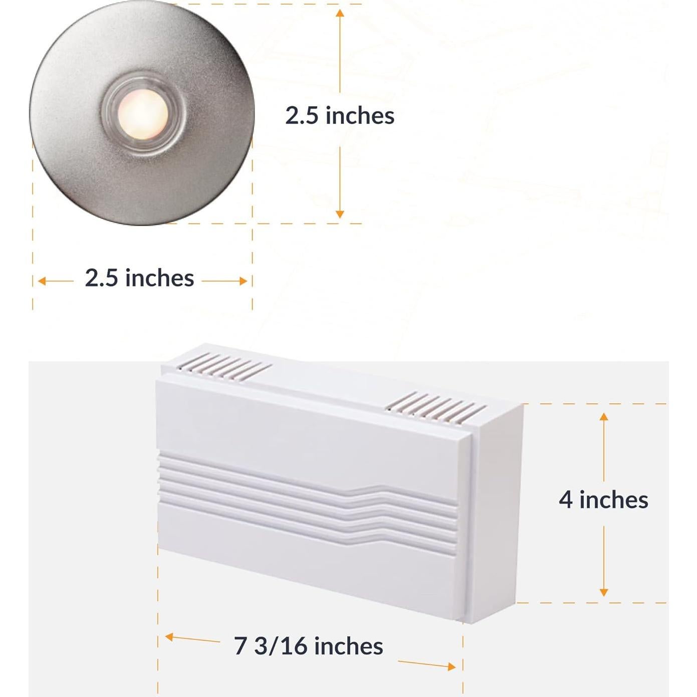 Kit Timbre Cableado Newhouse Hardware CKIT7 con Transformador 16V