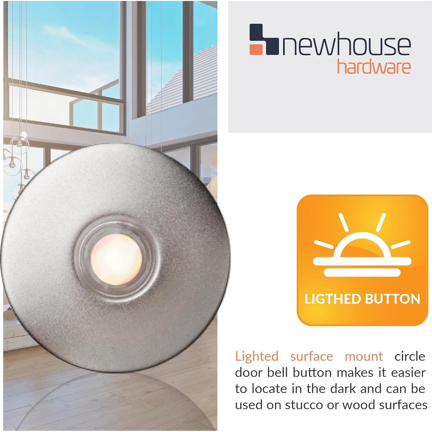 Kit Timbre Cableado Newhouse Hardware CKIT7 con Transformador 16V