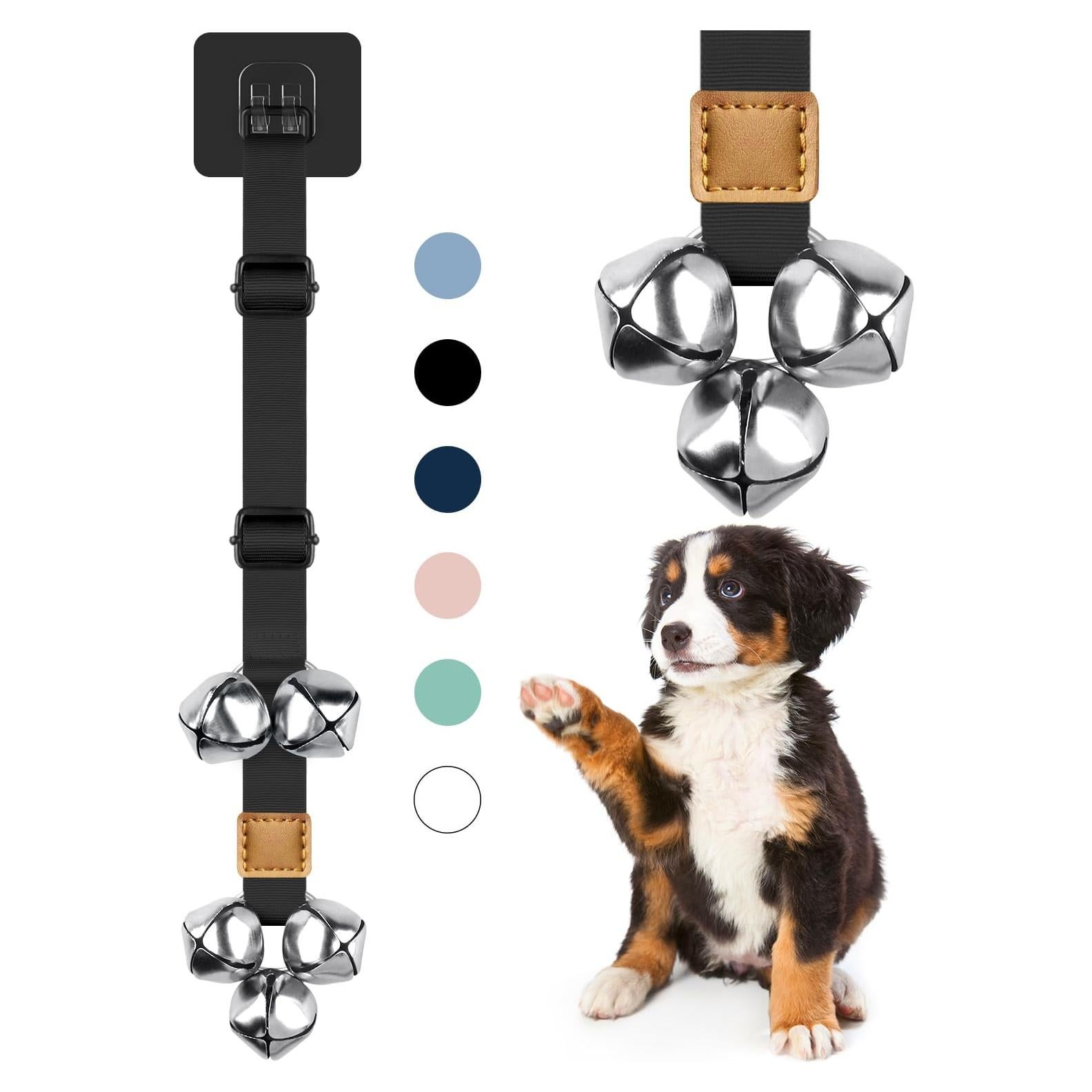 Timbres para Perros COOYOO Ajustables 5 Piezas Extra Ruidosos