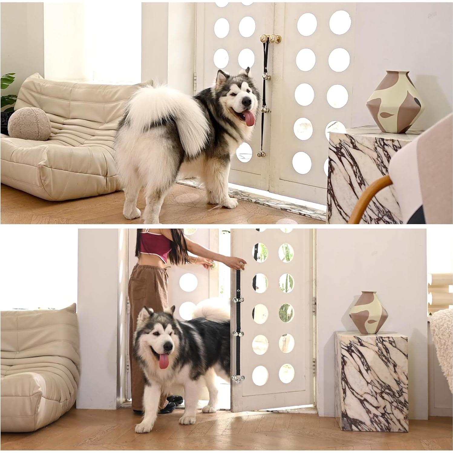 Campanas para Perros Luckyiren Ajustables para Entrenamiento