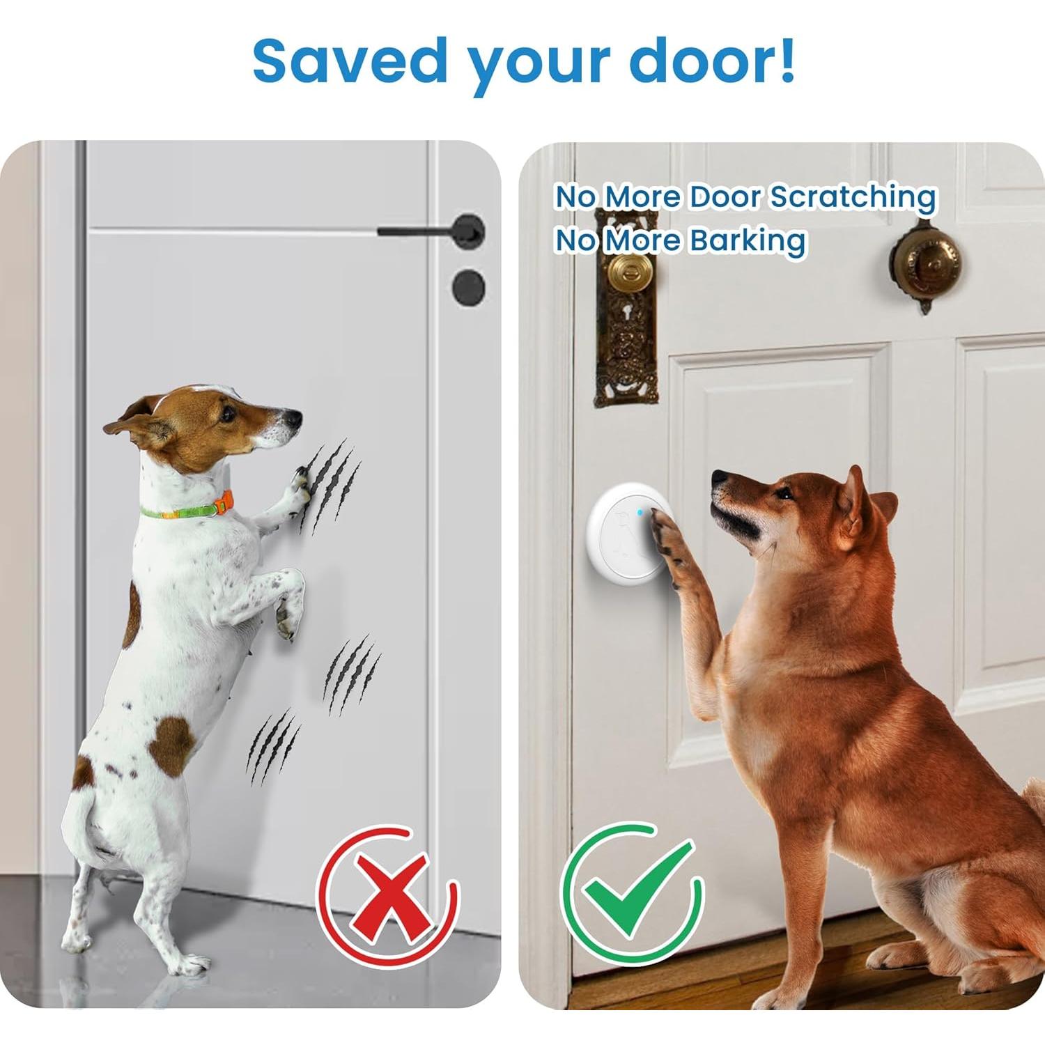 Timbre Inalámbrico para Perros HATHEVER PB-11C IP65 32 Melodías