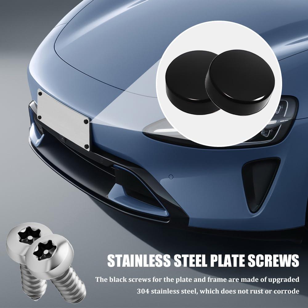 Kit de Tornillos Antirrobo para Placa de Matrícula M6 Lyxheth