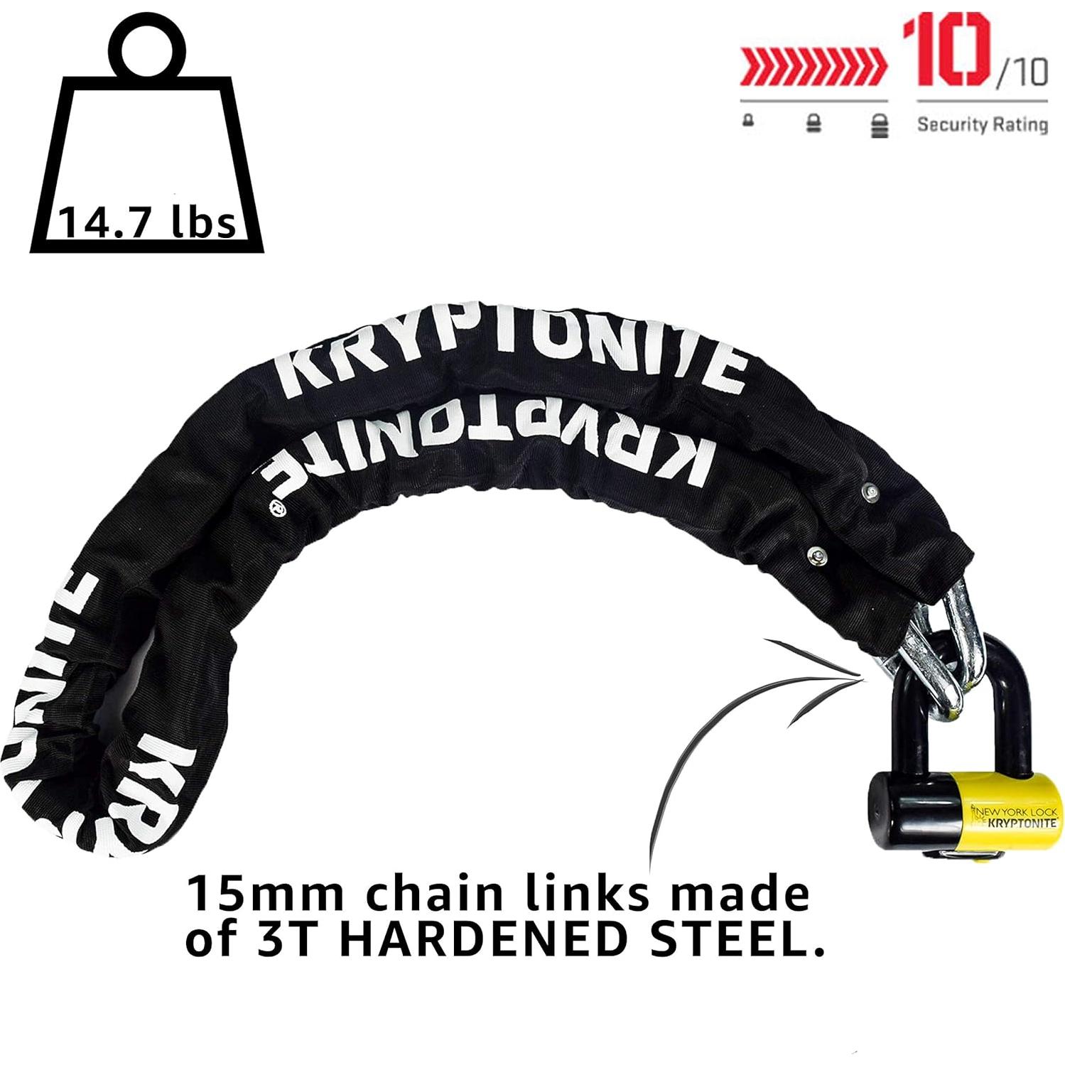 Candado de cadena Kryptonite New York Legend 1515 1.5m 15mm