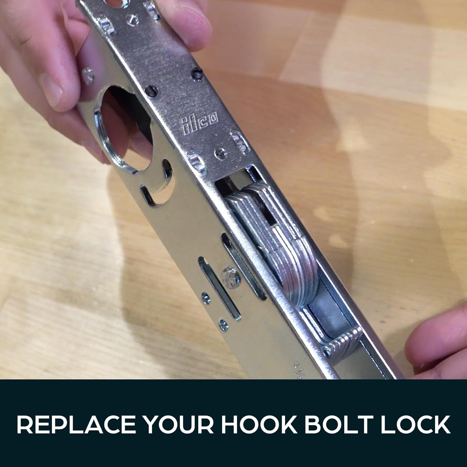 Cerrojo de Gancho de Mortaja Summit Doorware - Aluminio 28.58 mm